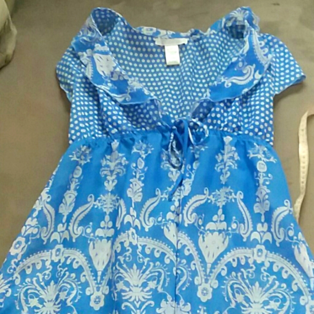 Peasant top, vintage Candie's babydoll style top